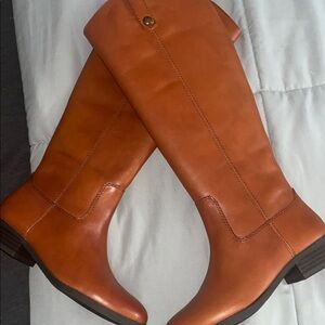 Women's Tan Leather Boots